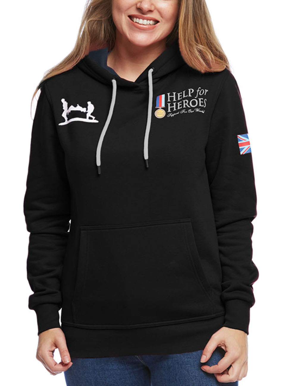 help for heroes womens hoodies