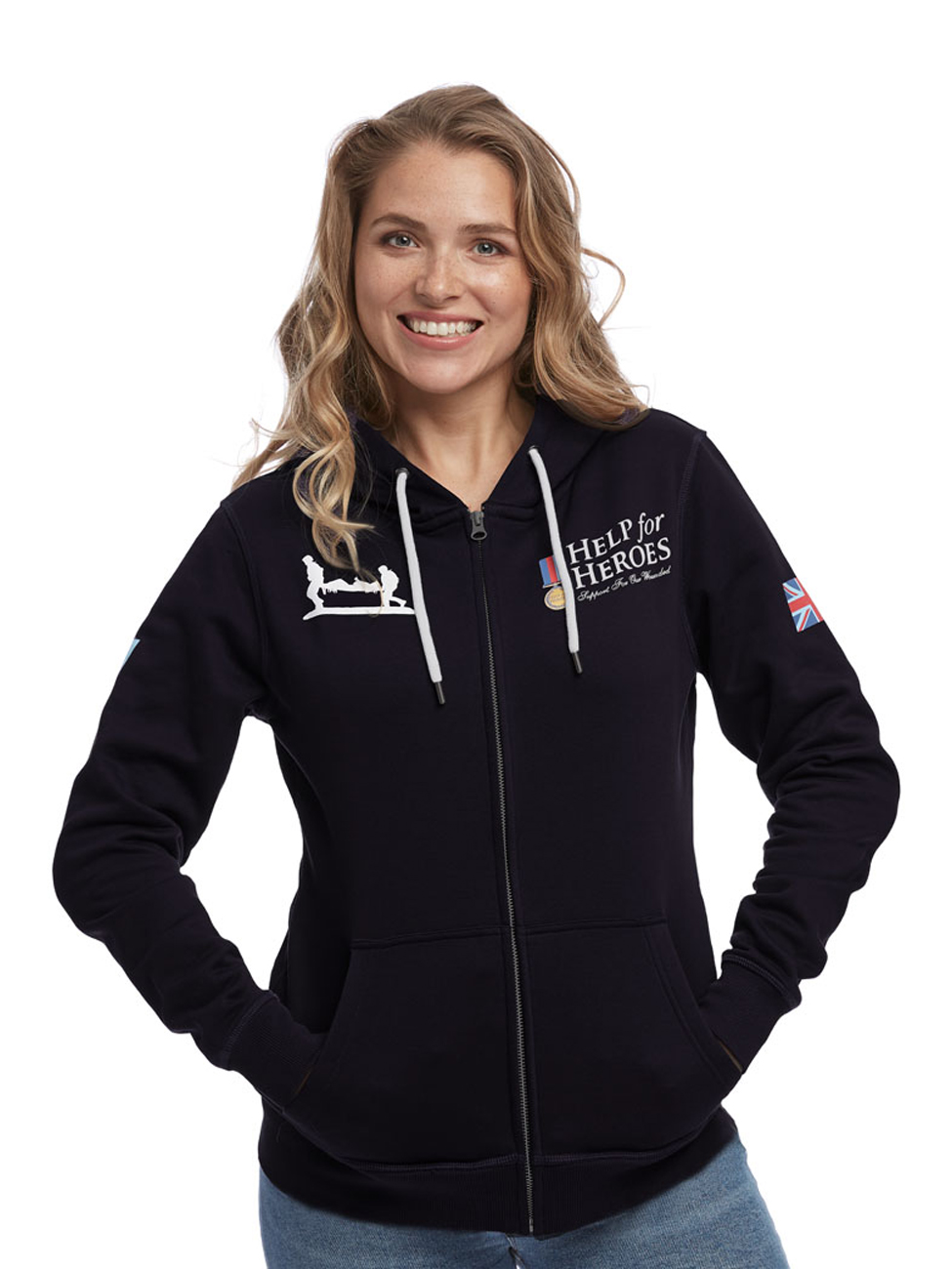 help for heroes womens hoodies