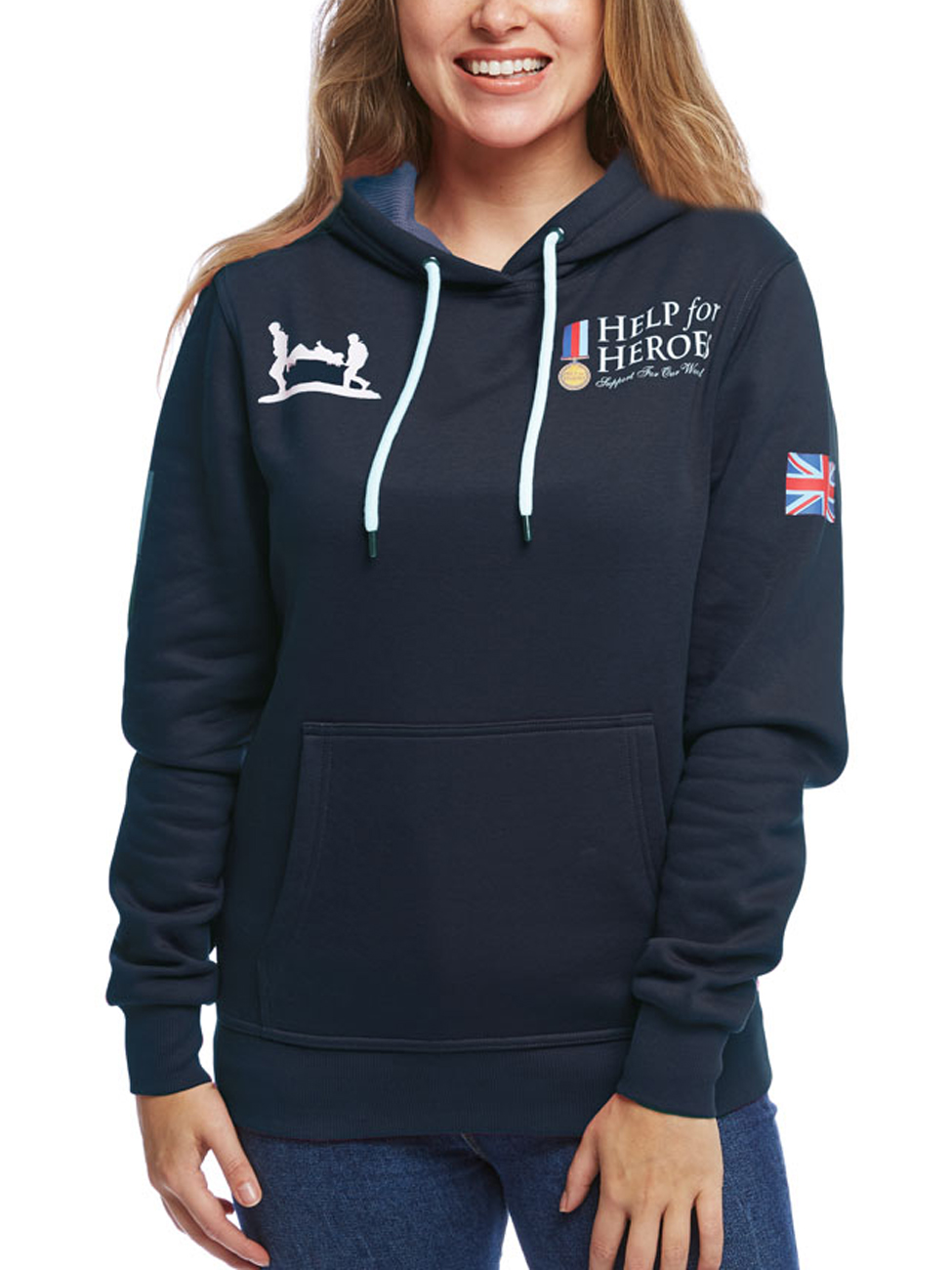 help for heroes womens hoodies