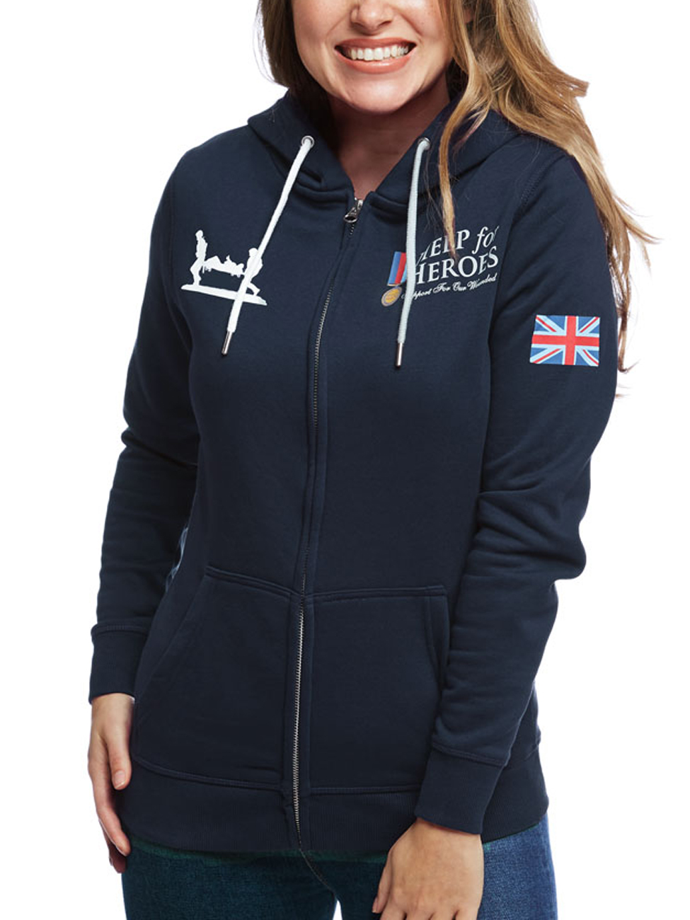 help for heroes womens hoodies